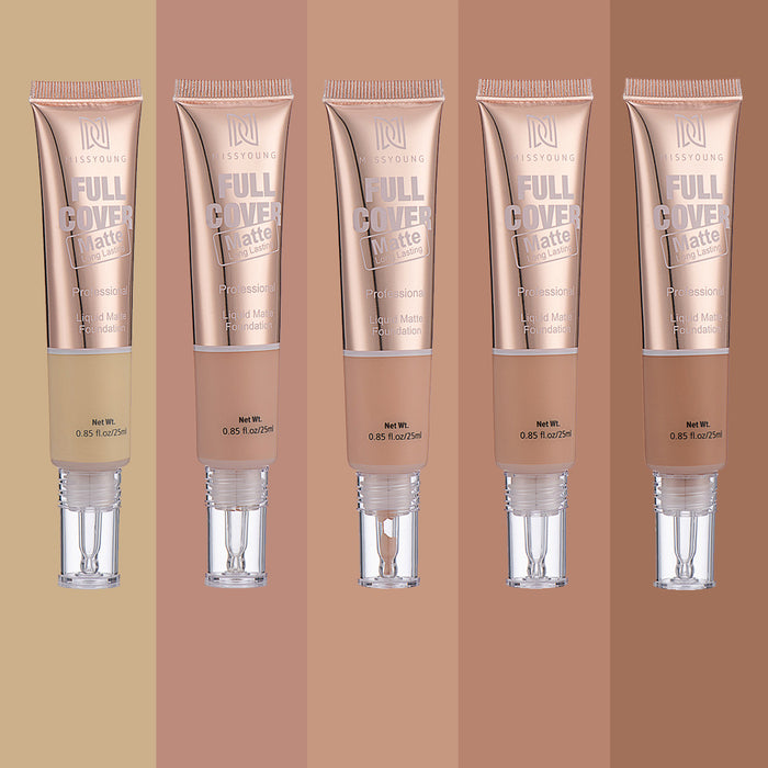 Lightweight Breathable Concealer Matte Liquid Foundation