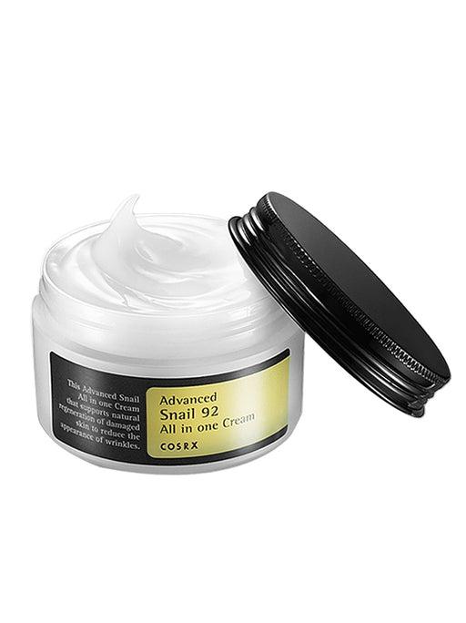 Cosrx Snail Cream Dry Skin On The Face, Moisturizing Snail Skin Care Products, Korean Moisturizer For Men And Women