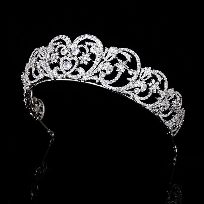 Crown Bridal Wedding Zircon Stone Jewelry Wedding Accessories